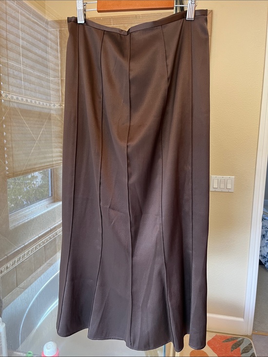 Collection B Dresses & Skirts - Collection B Brown Maxi Skirt with Subtle Paneling
